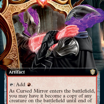 Cursed Mirror (Extended Art) [Commander 2021]