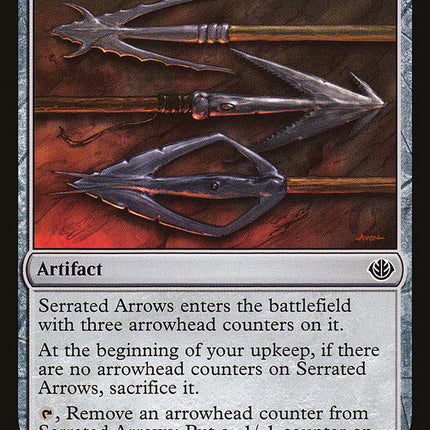Serrated Arrows (Garruk vs. Liliana) [Duel Decks Anthology]