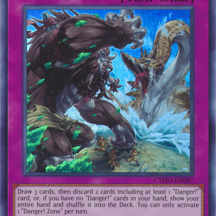 Danger! Zone [CYHO-EN087] Ultra Rare