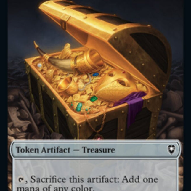 Treasure // Copy Double-Sided Token [Commander Legends: Battle for Baldur's Gate Tokens]