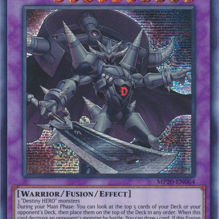 Destiny Hero - Dominance [MP20-EN064] Prismatic Secret Rare