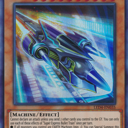 Super Express Bullet Train [LED4-EN035] Ultra Rare