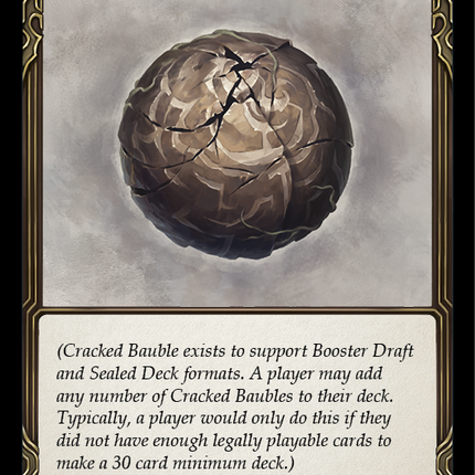 Cracked Bauble [WTR224-T] (Welcome to Rathe)  Alpha Print Normal