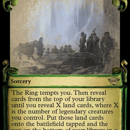 The Ring Goes South [The Lord of the Rings: Tales of Middle-Earth Showcase Scrolls]