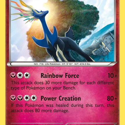 Xerneas (107/162) (Cosmos Holo) (Blister Exclusive) [XY: BREAKthrough]