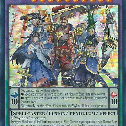 Mamonaka the Vaylantz United [TAMA-EN009] Ultra Rare
