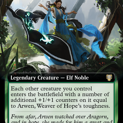 Arwen, Weaver of Hope (Extended Art) [The Lord of the Rings: Tales of Middle-Earth Commander]