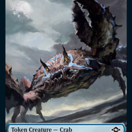 Crab // Food (18) Double-Sided Token [Modern Horizons 2 Tokens]