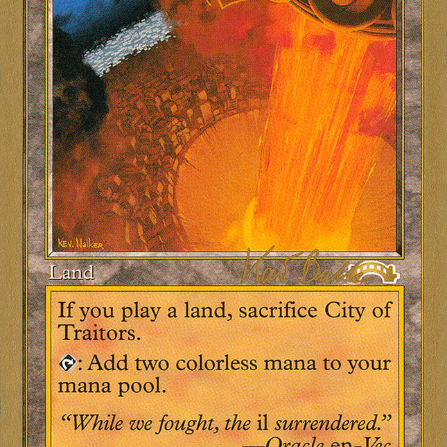 City of Traitors (Kai Budde) [World Championship Decks 1999] – TokenMTG