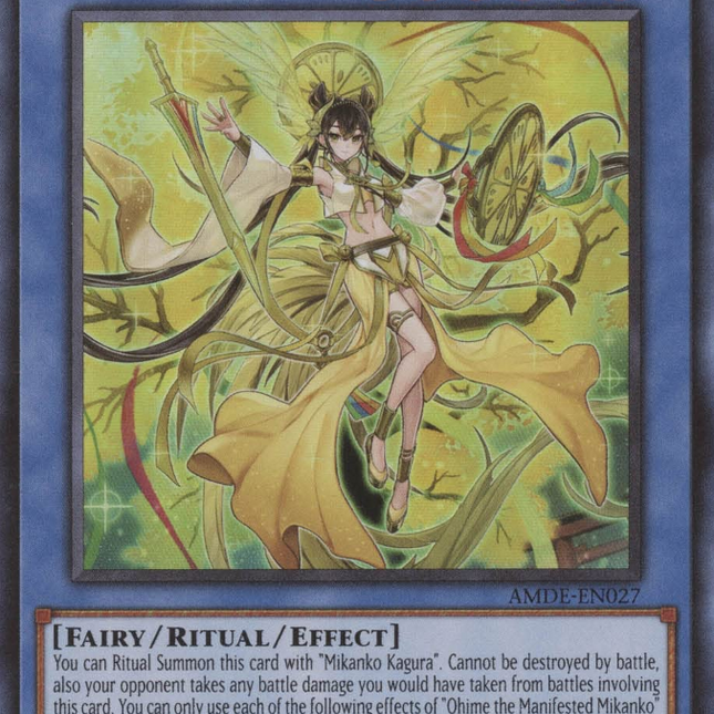 Ohime the Manifested Mikanko [AMDE-EN027] Ultra Rare