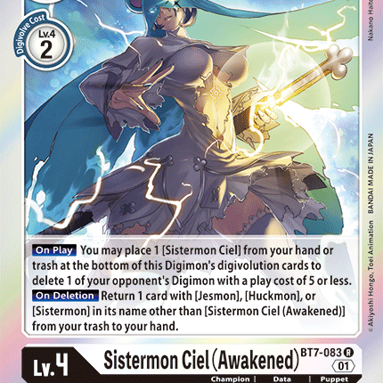 Sistermon Ciel (Awakened) [BT7-083] [Next Adventure]