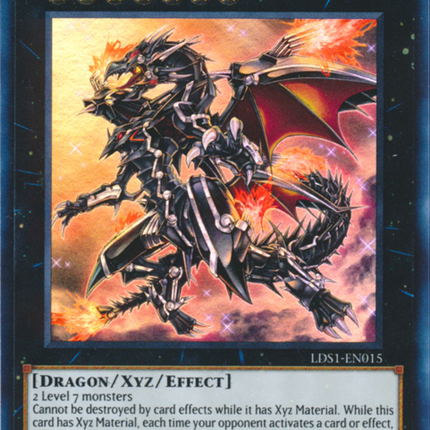 Red-Eyes Flare Metal Dragon (Blue) [LDS1-EN015] Ultra Rare