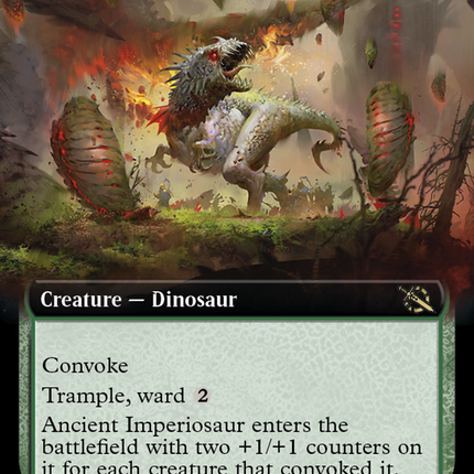 Ancient Imperiosaur (Extended Art) [March of the Machine]