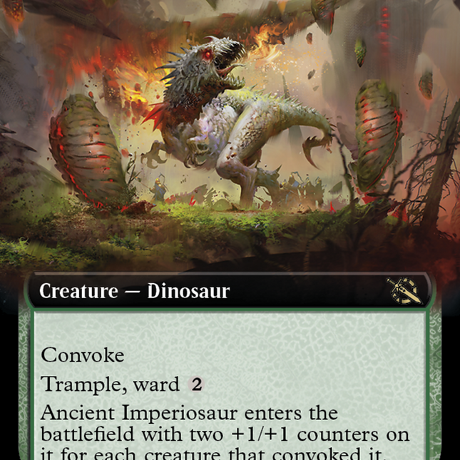 Ancient Imperiosaur (Extended Art) [March of the Machine]