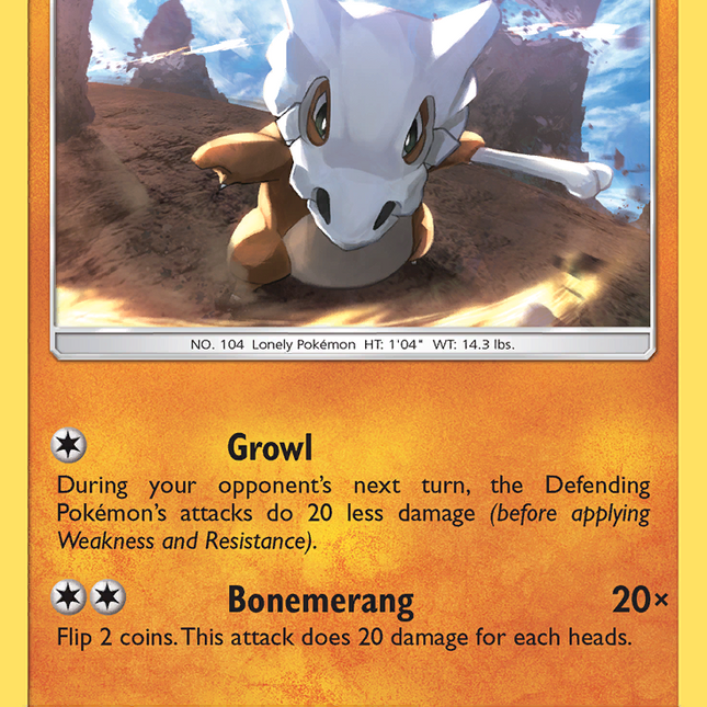 Cubone (105/236) [Sun & Moon: Unified Minds] – TokenMTG