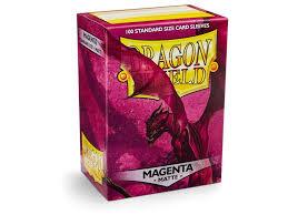 Dragon Shield Matte Sleeve - Magenta ‘Fuchsin’ 100ct
