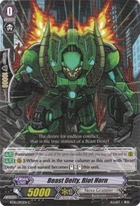 Beast Deity, Riot Horn (BT10/092EN) [Triumphant Return of the King of Knights]