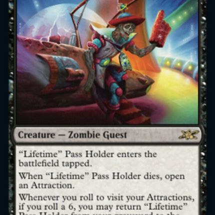 "Lifetime" Pass Holder (Galaxy Foil) [Unfinity]
