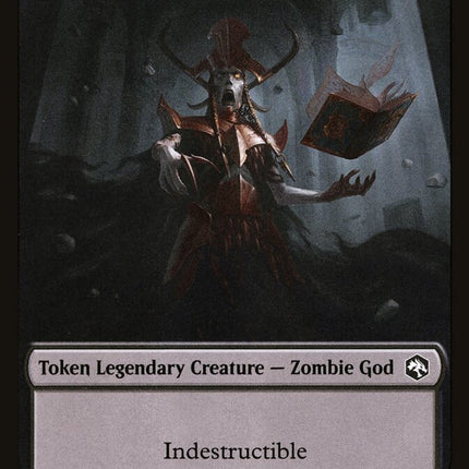 Wolf // Vecna Double-Sided Token [Dungeons & Dragons: Adventures in the Forgotten Realms Tokens]