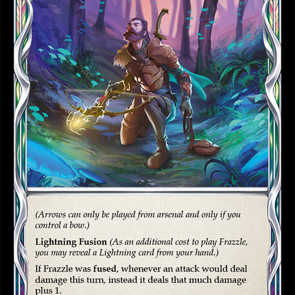 Frazzle (Blue) [ELE061] (Tales of Aria)  1st Edition Rainbow Foil