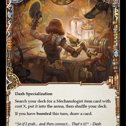 Spark of Genius [ARC009-S] (Arcane Rising)  1st Edition Rainbow Foil
