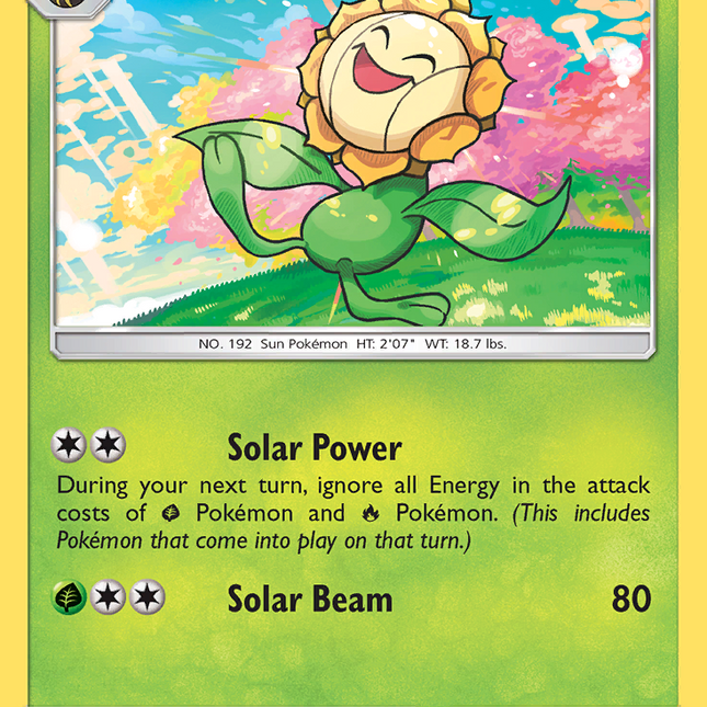 Sunflora (8/236) [Sun & Moon: Cosmic Eclipse]