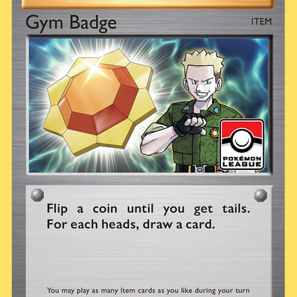 Gym Badge (XY205) (Lt. Surge) [XY: Black Star Promos]