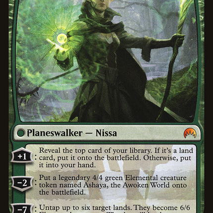 Nissa, Vastwood Seer // Nissa, Sage Animist [Secret Lair: From Cute to Brute]