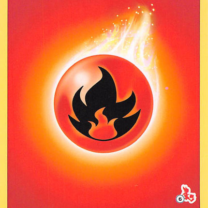 Fire Energy (Cinderace Stamp #6) [Battle Academy 2022]