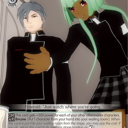 Emerald & Mercury: Infiltrating Beacon Academy (RWBY/WX03-034 C) [RWBY]