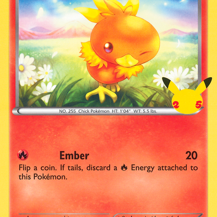 Torchic (11/25) [McDonald's 25th Anniversary]