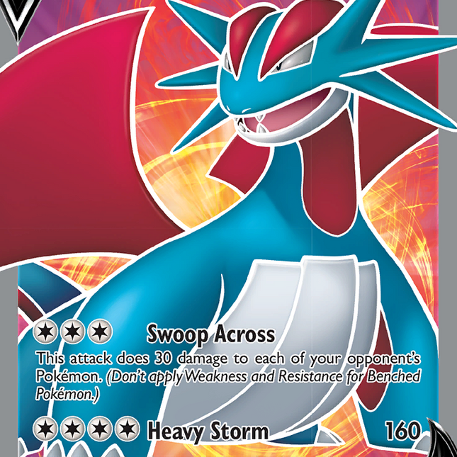 Salamence V (185/189) [Sword & Shield: Darkness Ablaze]