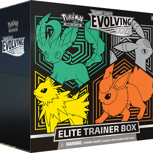 Sword & Shield: Evolving Skies - Elite Trainer Box (Flareon/Jolteon/Umbreon/Leafeon)