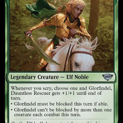 glorfindel mtg card Glorfindel, Dauntless Rescuer [The Lord of the Rings: Tales of Middle- – TokenMTG