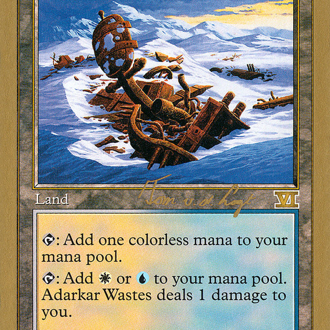 Adarkar Wastes (Tom van de Logt) [World Championship Decks 2000]
