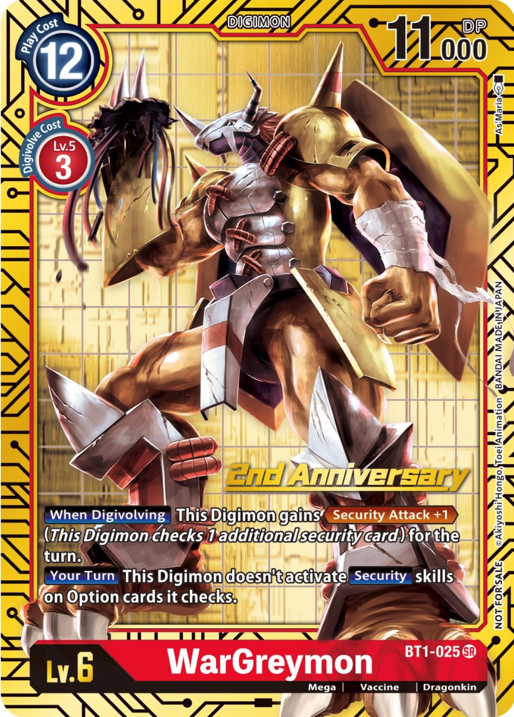 wargreymon digimon card #DM-101 Prices | CCG Trading Card Game Advanced Booster