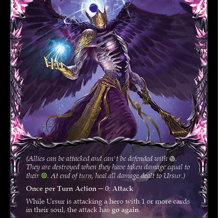 Ursur, the Soul Reaper [FAB042] (Promo)  Rainbow Foil