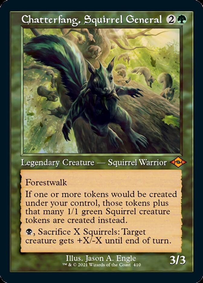 Chatterfang, Squirrel General (Retro Foil Etched) [Modern
