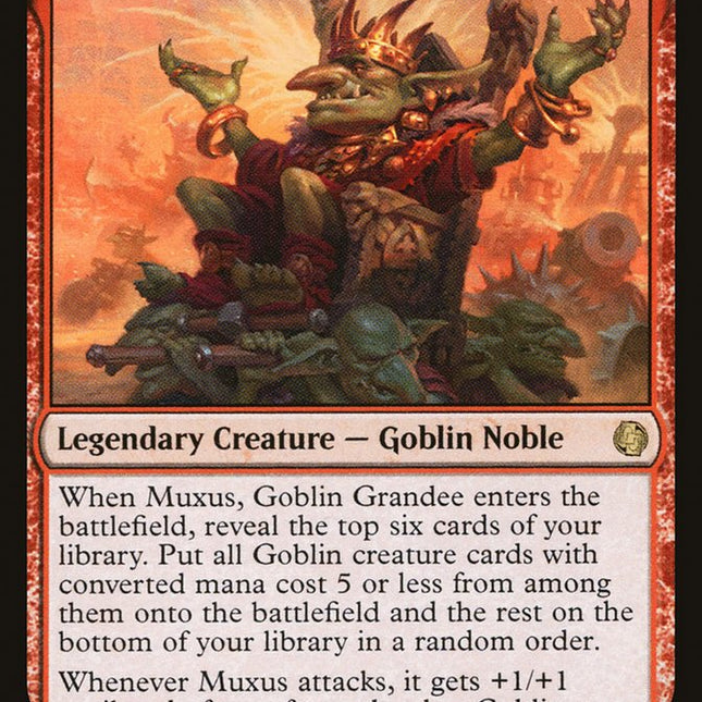Muxus, Goblin Grandee [Jumpstart] – TokenMTG
