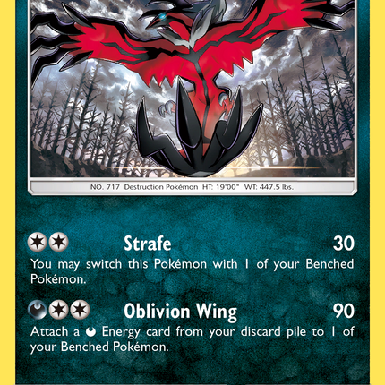 Yveltal (54/73) [Sun & Moon: Shining Legends]