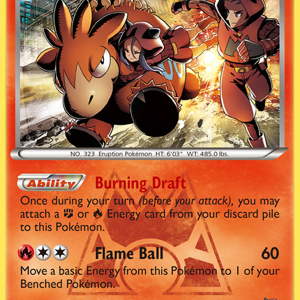 Team Magma's Camerupt (2/34) [XY: Double Crisis]