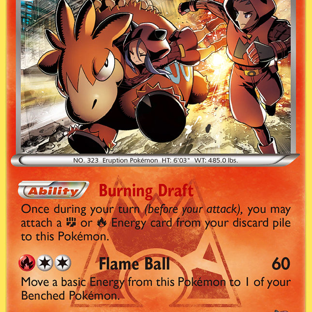 Team Magma's Camerupt (2/34) [XY: Double Crisis]