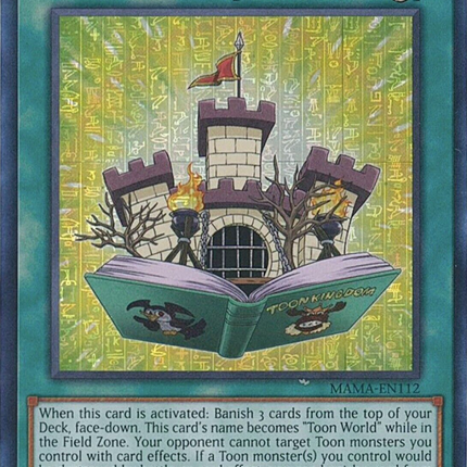 Toon Kingdom [MAMA-EN112] Ultra Pharaoh's Rare – TokenMTG