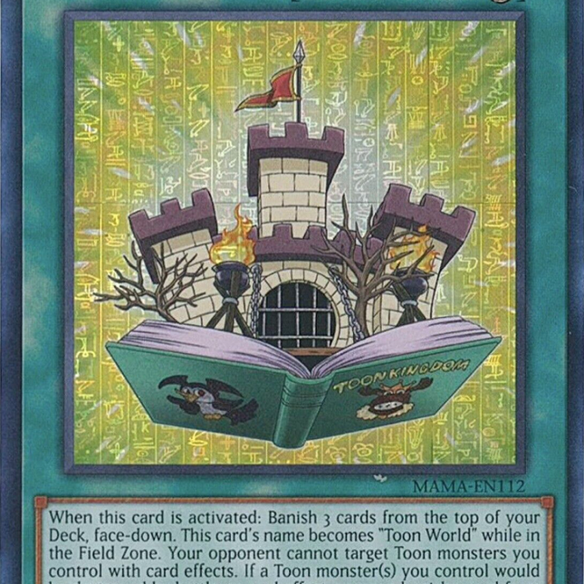 yugioh toon kingdom deck Toon Kingdom [MAMA-EN112] Ultra Pharaoh's Rare – TokenMTG