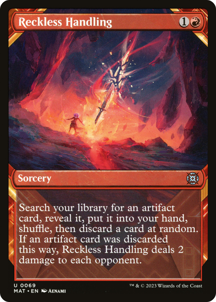 how many cards in aftermath mtg Reckless Handling (Showcase) [March of the Machine: The Aftermath] –  TokenMTG