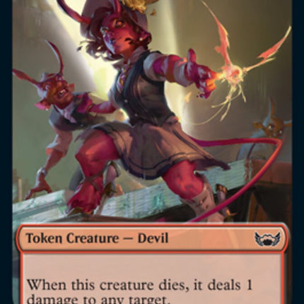 Devil // Dog Double-Sided Token [Streets of New Capenna Tokens]