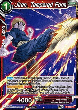 Jiren, Tempered Form (Tournament Pack Vol. 8) (P-383) [Tournament Prom TokenMTG Jiren, Tempered Form (Tournament Pack Vol. 8) (P-383) [Tournament Prom TokenMTG
