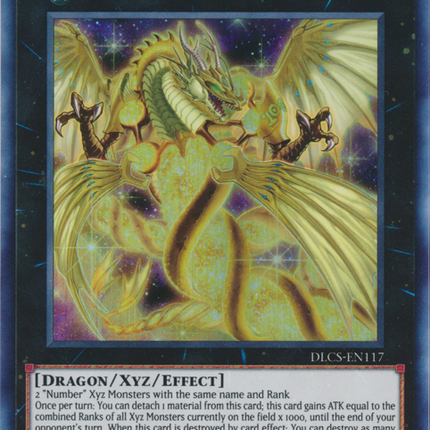 Number 100: Numeron Dragon (Blue) [DLCS-EN117] Ultra Rare