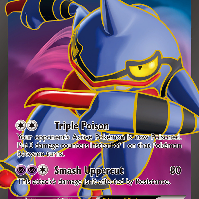 Toxicroak EX (102/106) [XY: Flashfire]