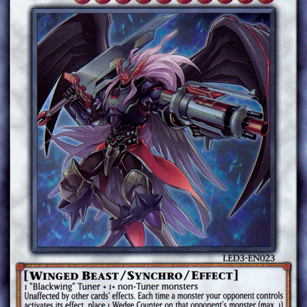 Blackwing Full Armor Master [LED3-EN023] Ultra Rare